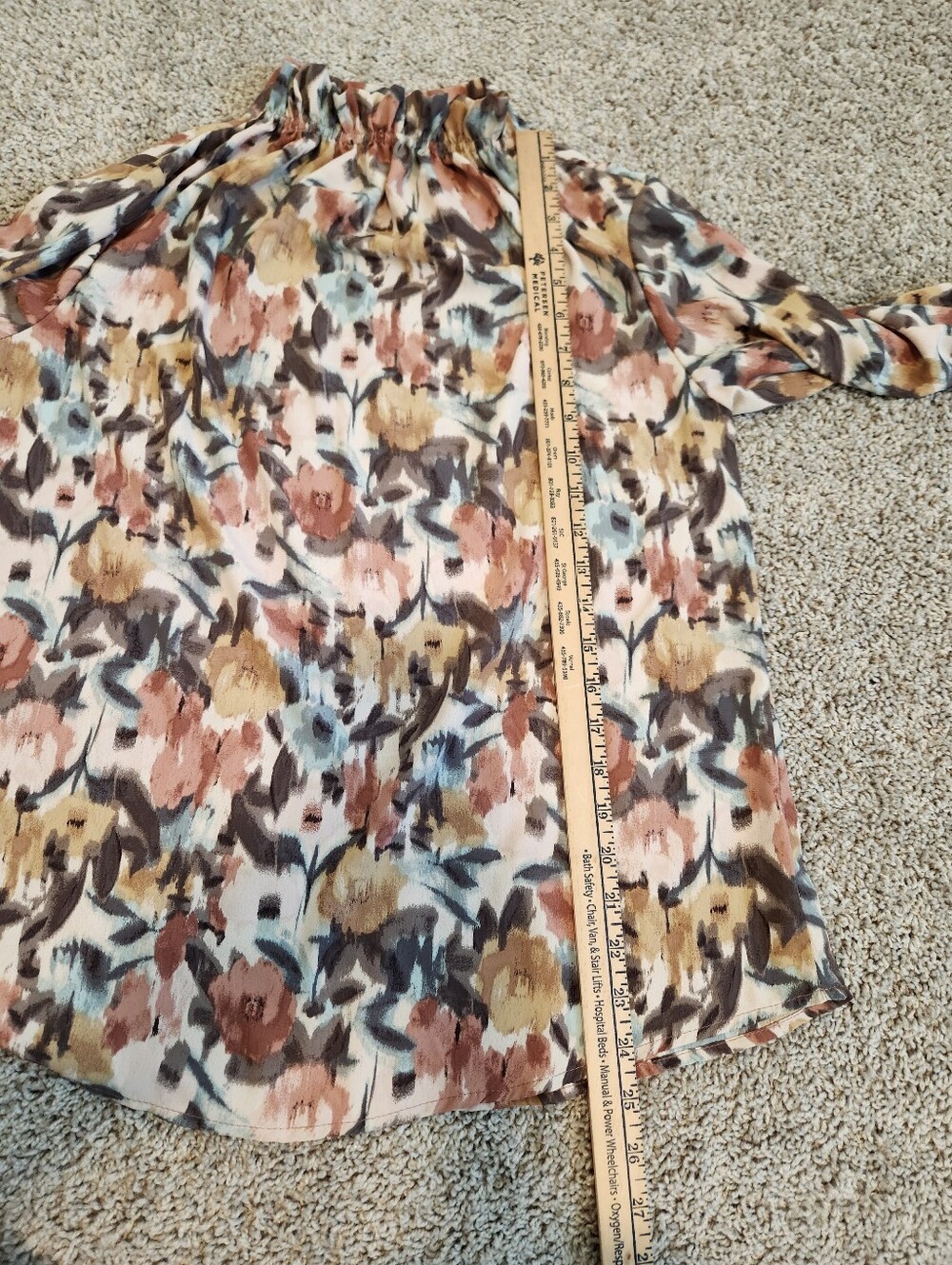 Mint Choco 70’s Inspired Earthy Long Sleeve Size Small - Picture 6 of 6